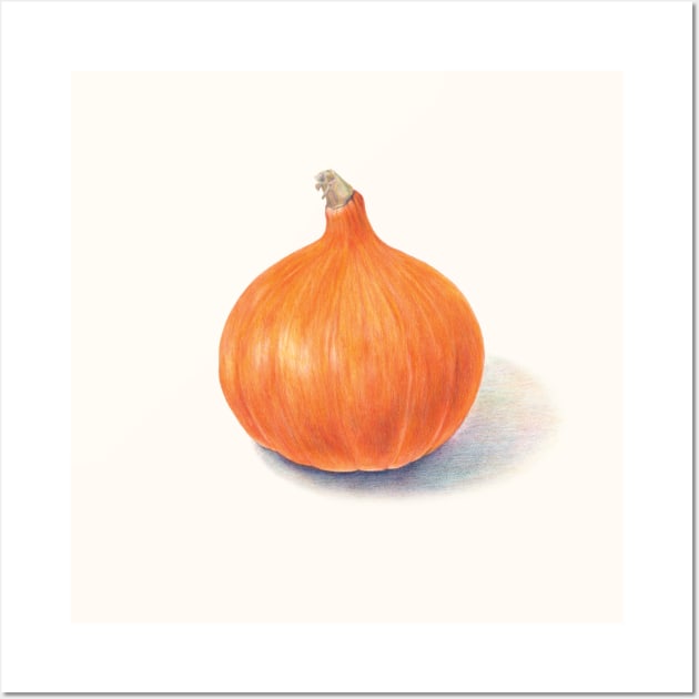 Colored Pencils Pumpkin Wall Art by VeraAlmeida